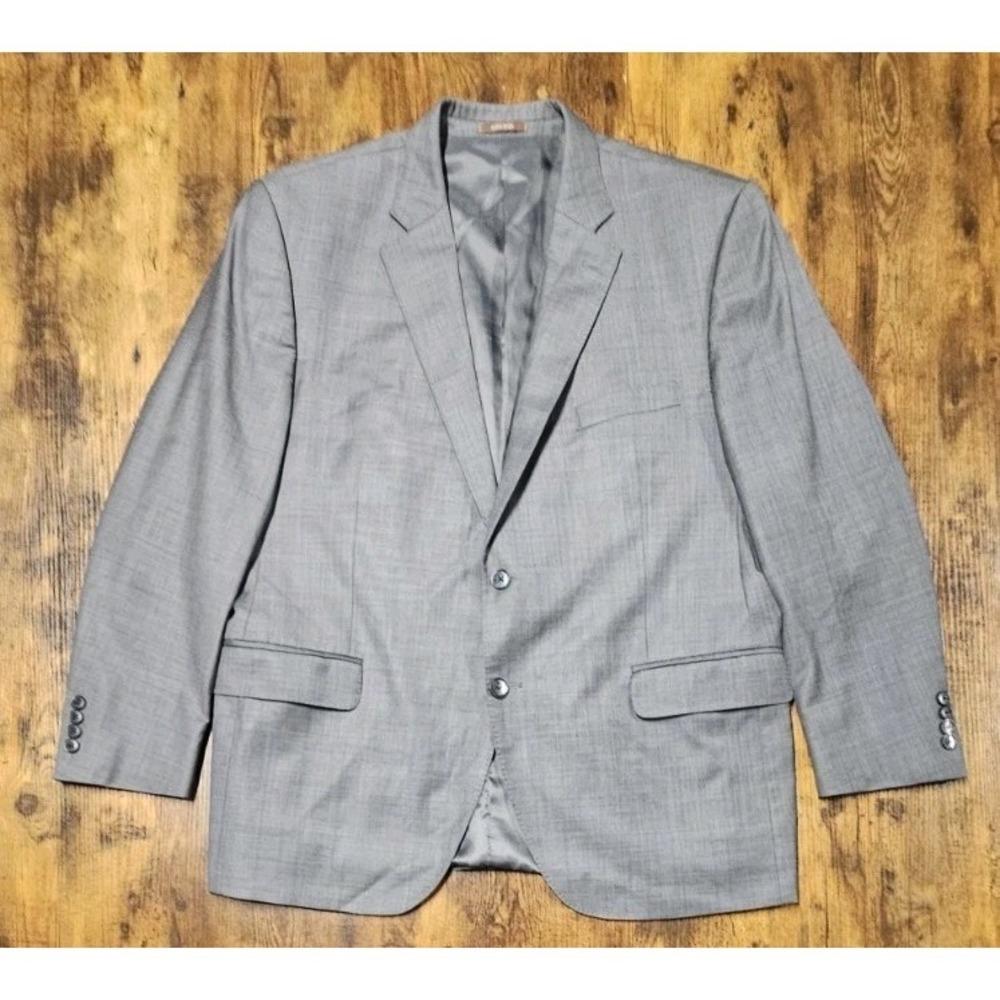 Peter Millar Men's Gray Sports Blazer 46R